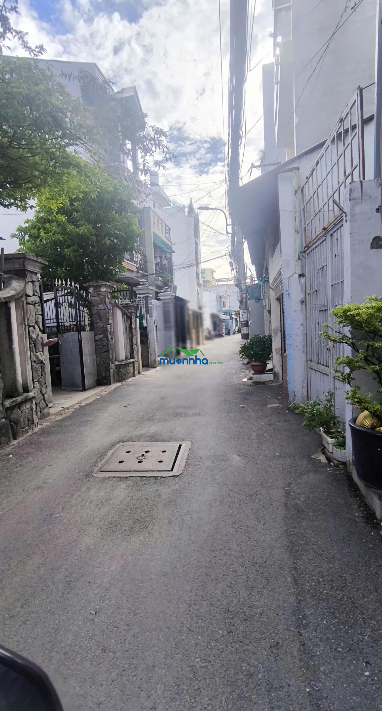 Nhà 3 tầng hẻm xe hơi ngay chợ thạch đà dt: 4.3x20m (cn 86.8m2) chỉ 7.8ty đơn giá cực rẻ 86tr/m2 - 2