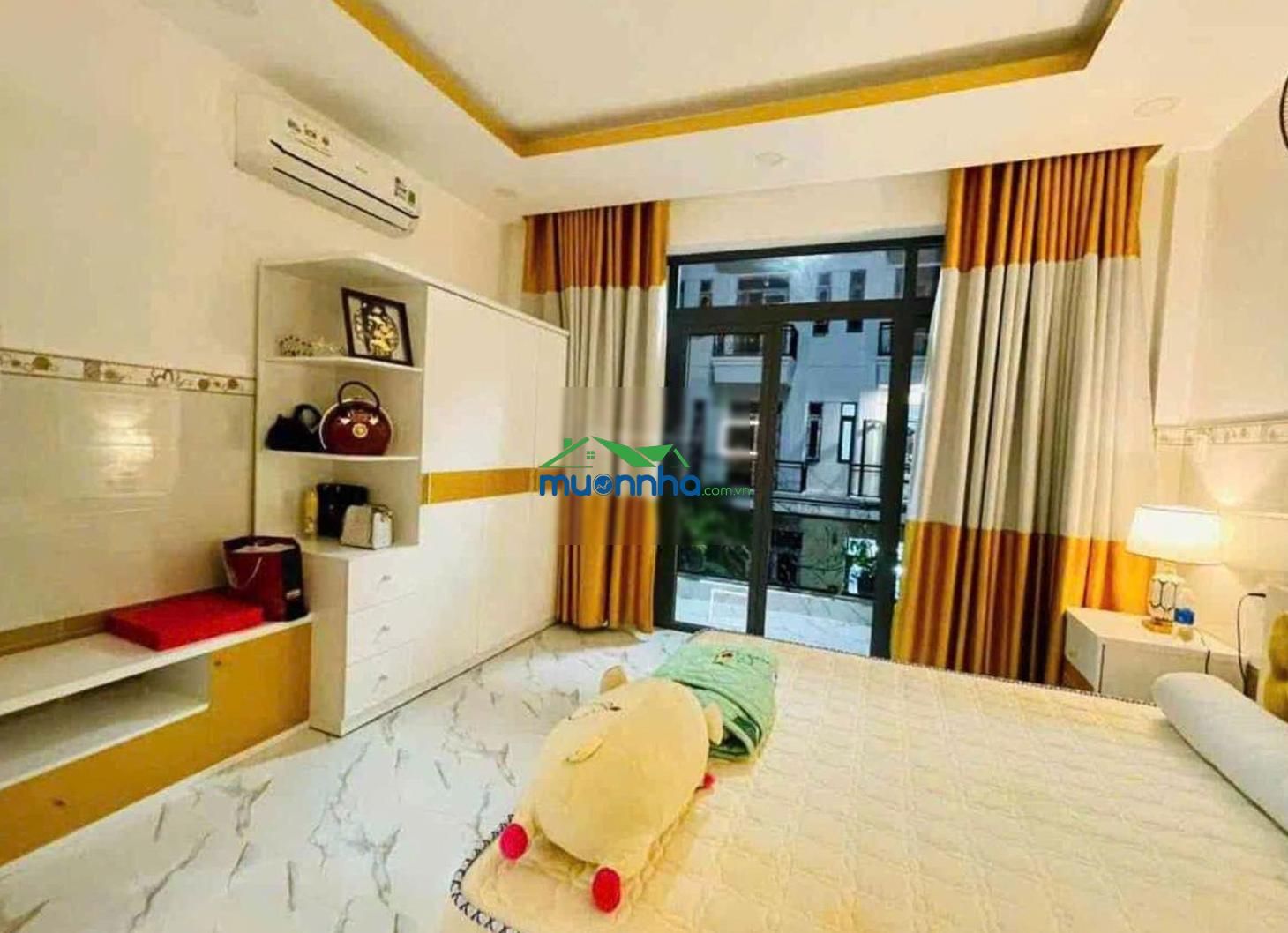 Nhà 4 tầng full nội thất khu cao cấp đường thạnh lộc 26 phường thạnh lộc q12, dt 56m. hẻm 12m - 3