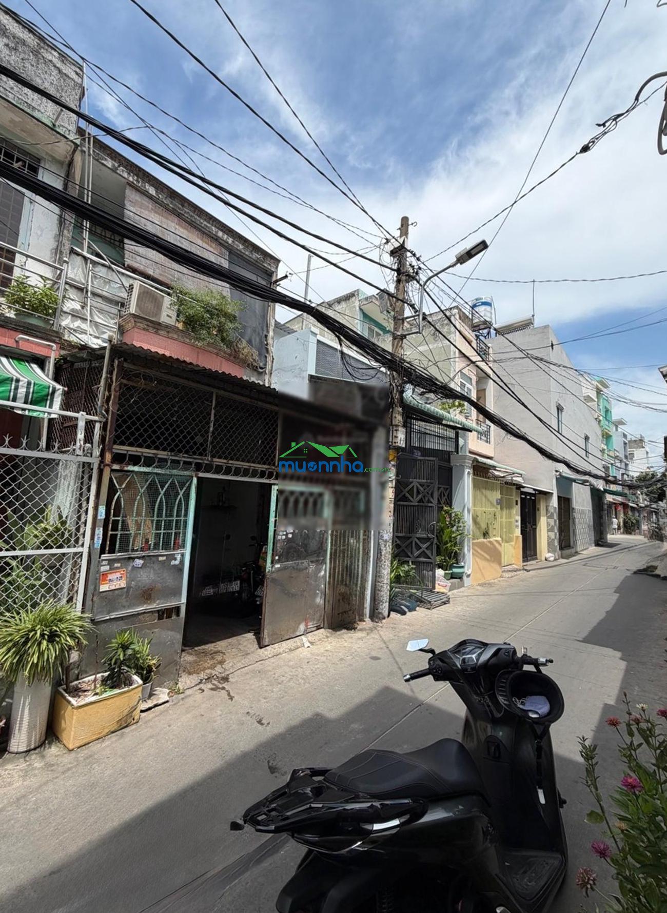 Giáp luỹ bán bích, hoà bình tân phú, hẻm 6m thông, 60m², 2 tầng nhà cũ tiện xây mới, chỉ 6 tỷ tl - 2