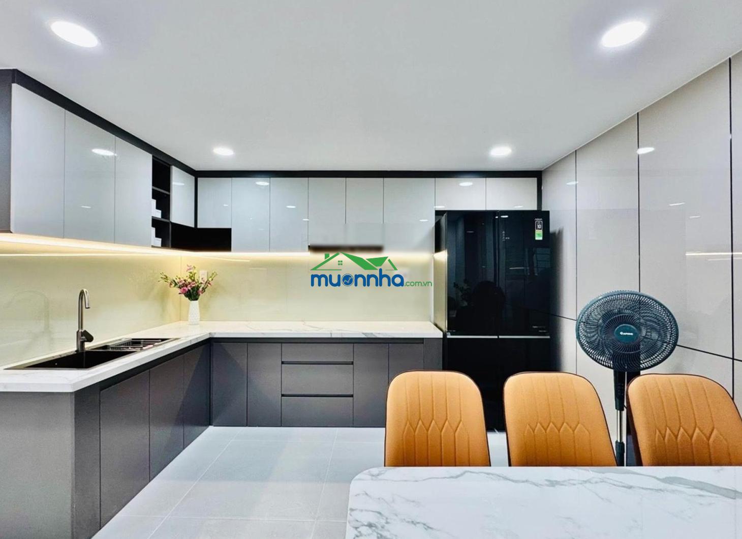 Nhà mới chưa bóc seal - ngay nguyễn văn nghi, chợ gò vấp - 4 tầng sẵn nội thất xách vali vào là ở - 2