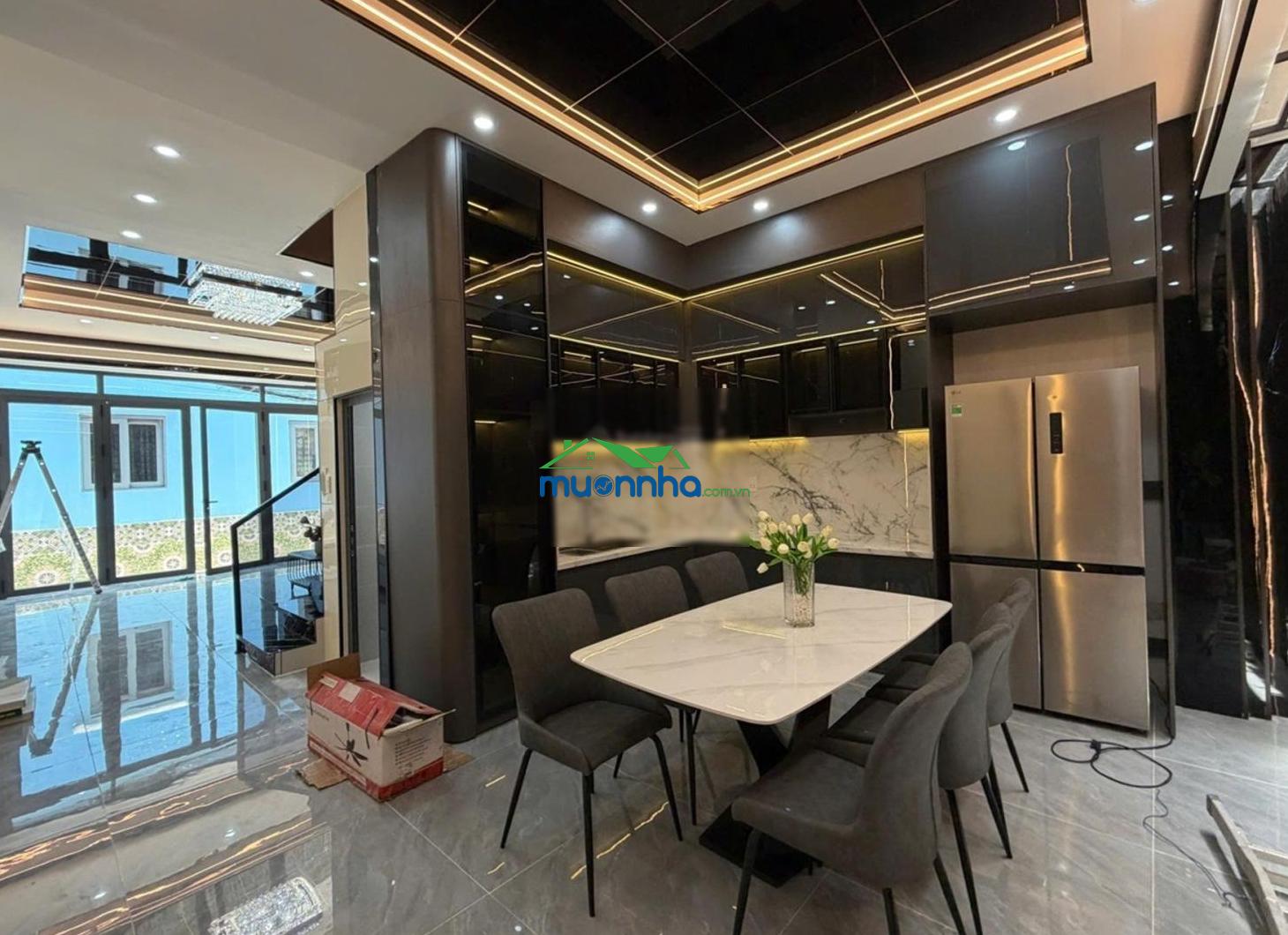 Nhà mới 3 tầng ~5x11m phường phú thuận quận 7 full nội thất cao cấp chỉ 6.9 tỷ - 3