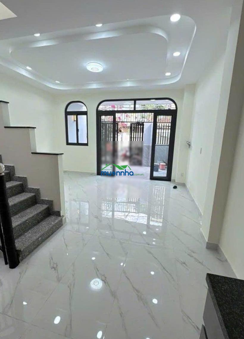 Chỉ 6 tỷ - 87m2 - nhà mới full nội thất - 3pn, 4wc (1 pn trệt) - hẻm thông thoáng - sổ hồng riêng