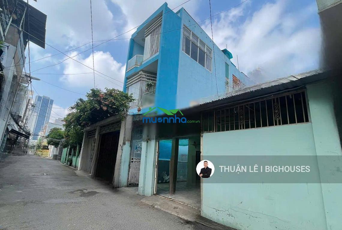 Cấp 4 (8mx22m) tiện xây chdv, ks, villa. sát manor building. hxh 6m khu nguyễn hữu cảnh,th.tế:176m2 - 2