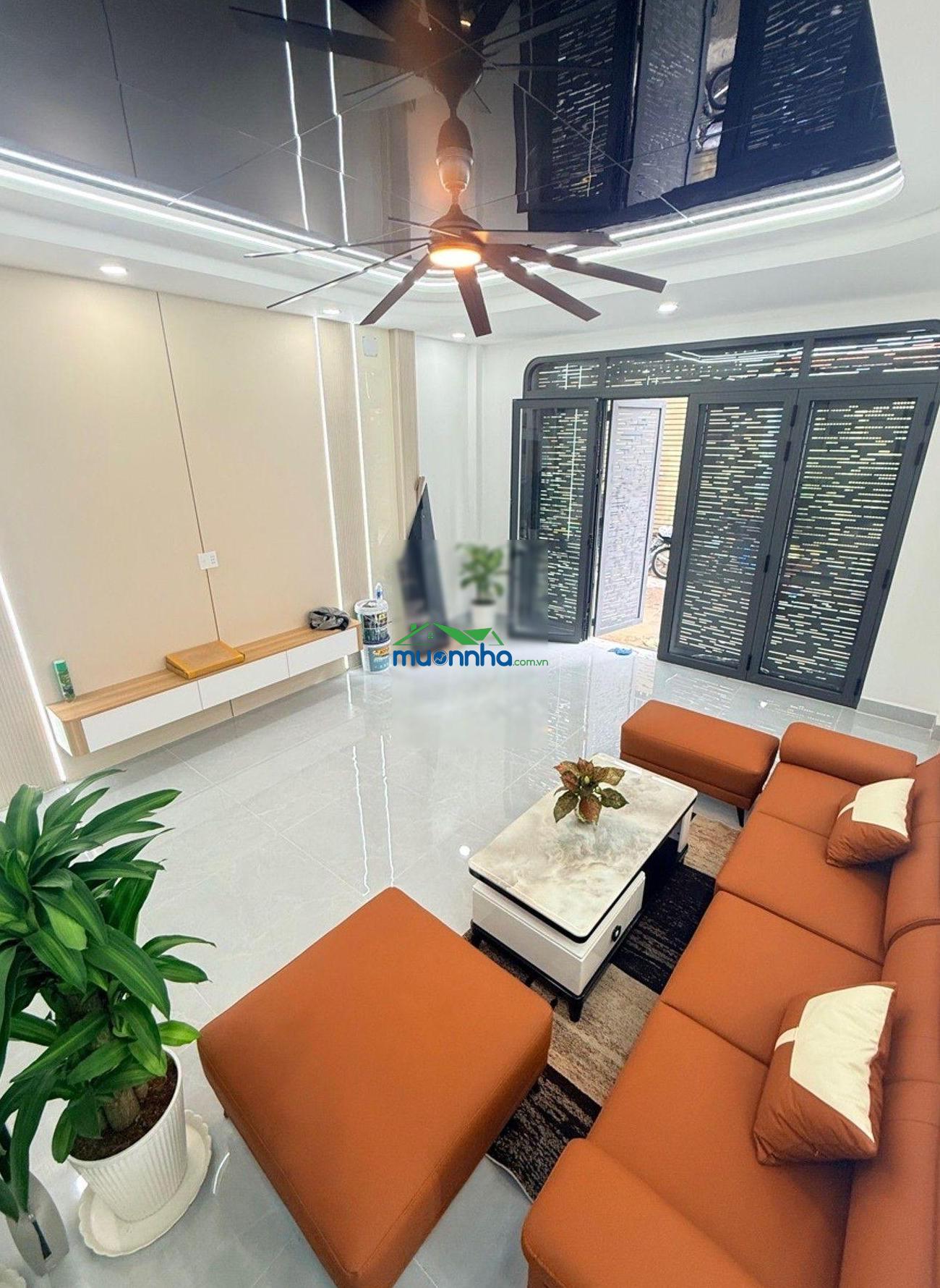 Nhà mới 2 tầng - hương lộ 2 - 70m2 -(5x14m) -3pn - full nội thất - hxh thông - gần 4 xã - chỉ:6.9ty - 3