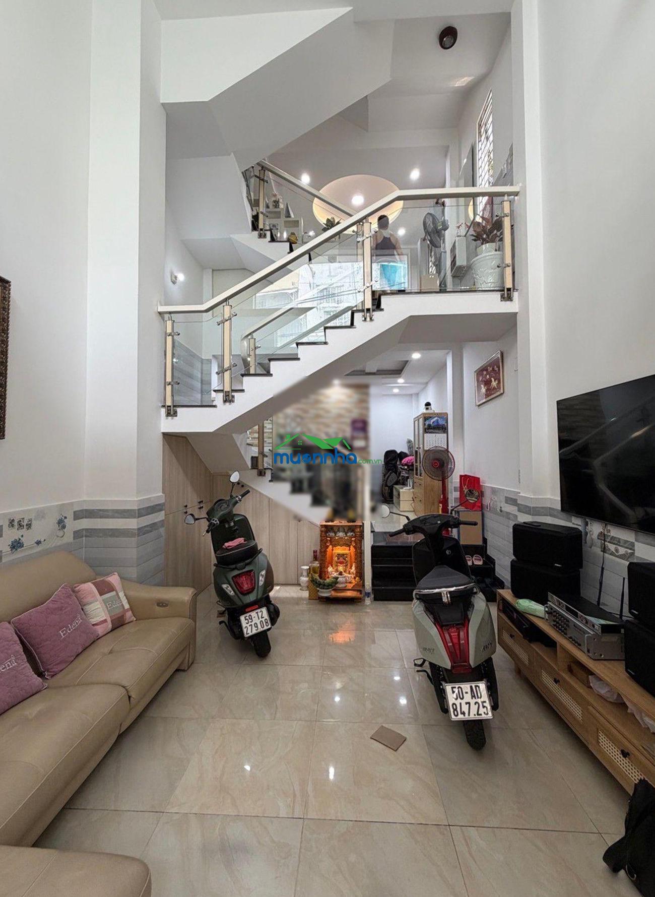 Xe hơi ngủ trong nhà,5 tầng btct,shr, hoàn công đầy đủ,nhà 2 mặt hẻm thoáng,sát chợ, nhỉnh 9t tl - 3
