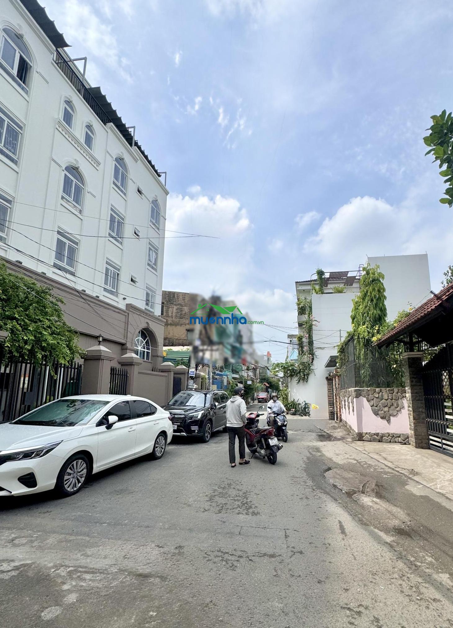 Hiếm, ngang gần 6m (5.8 x 16.7m) - 4 tầng, hẻm oto 5m. thẳng 1 trục 80m ra mặt tiền nguyễn văn đậu - 4
