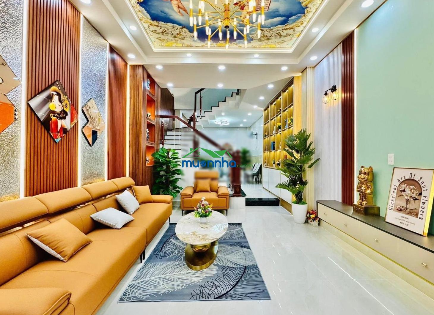 Cô 6 định cư úc bán gấp nhà hẻm oto 6m lê hoàng phái, gò vấp, 68m², 3tỷ550tr, sổ riêng, vuông vức - 3