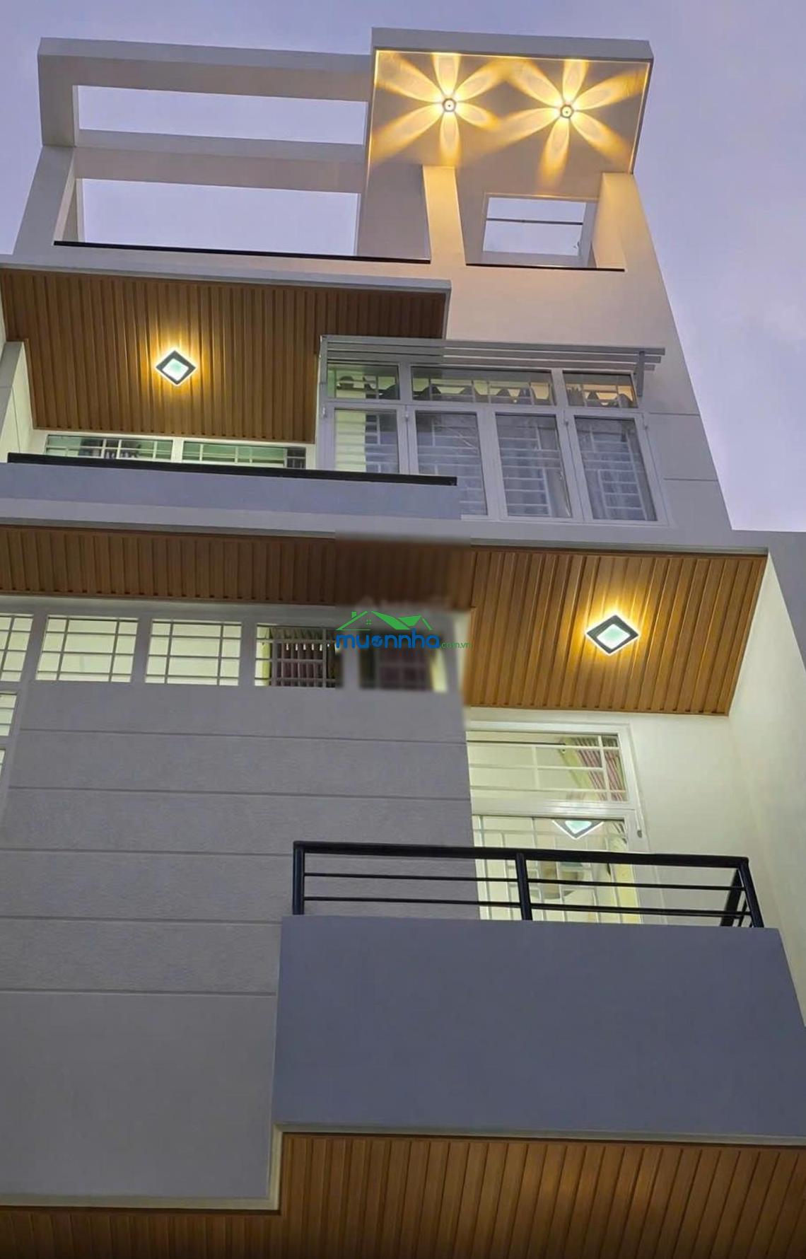 Ngay âu cơ và lạc long quân hẻm xe 7 chổ quay đầu nhà mới 4 tầng thiết kế thoáng mát mới đẹp giá tl - 4
