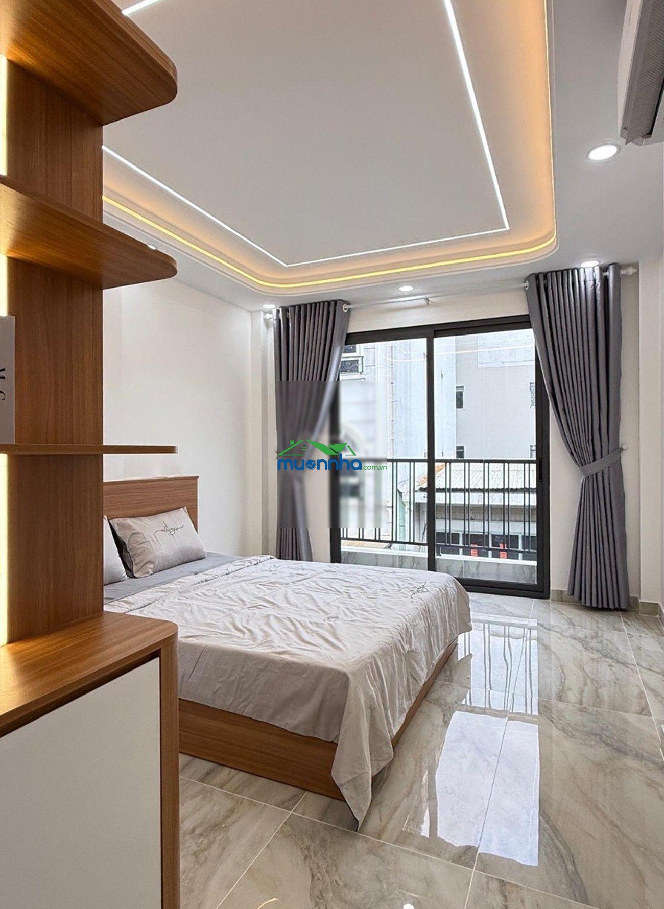 Nhà phan văn trị, ngay emart, giá 6,8 tỷ, 4 tầng - 4
