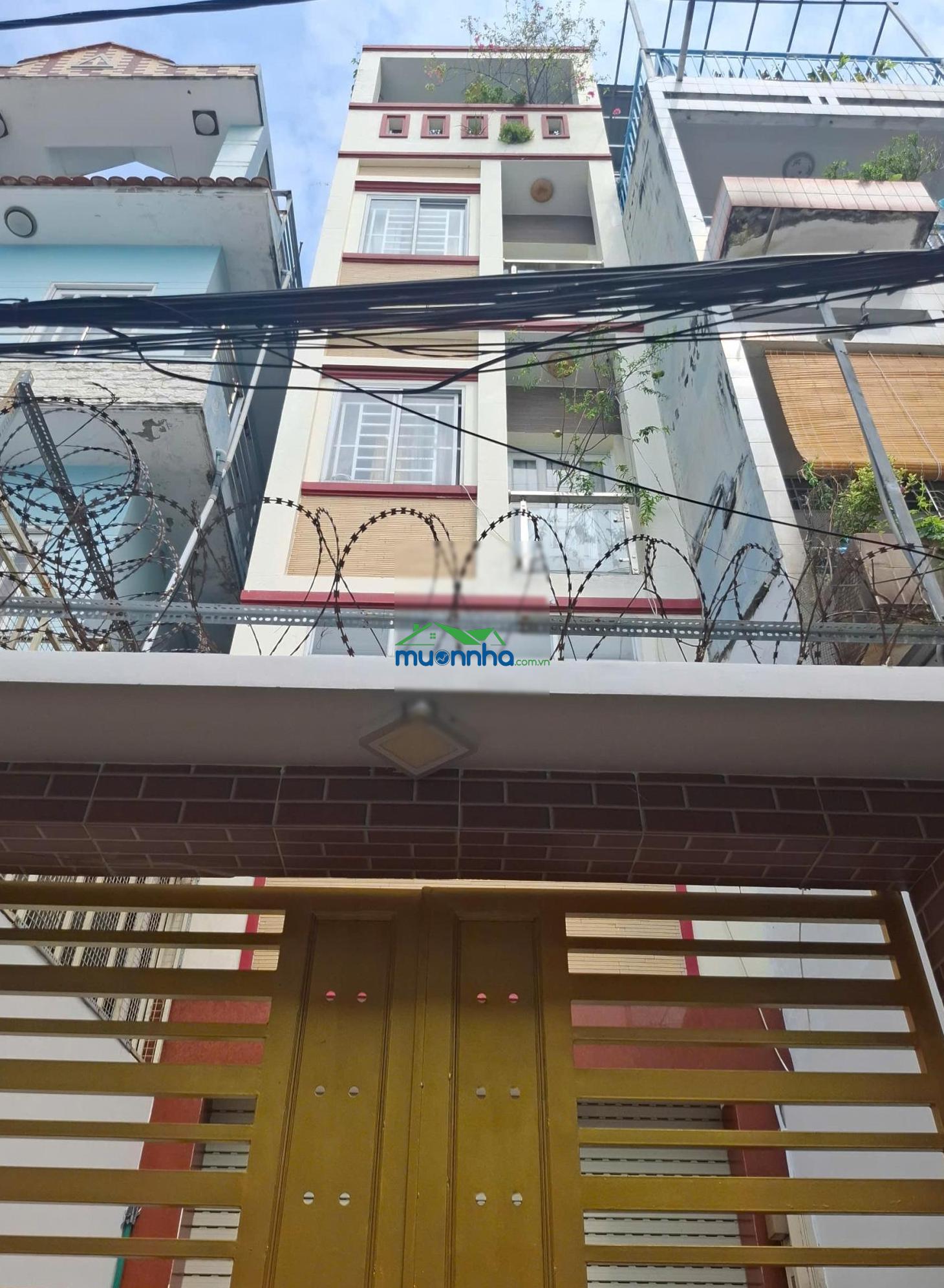 Nhà 2 mặt hẻm trước sau - lê hồng phong q5 - 5 tầng hoàn công cách mt đường lớn 20m - chỉ 9 tỷ - 3