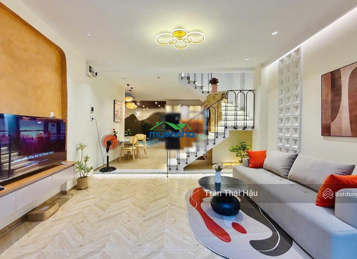 Nhà mới siêu xinh ko xem thì phí, 75m², gần cv làng hoa, nội thất cao cấp, hxh, nhỉnh 6t - 3