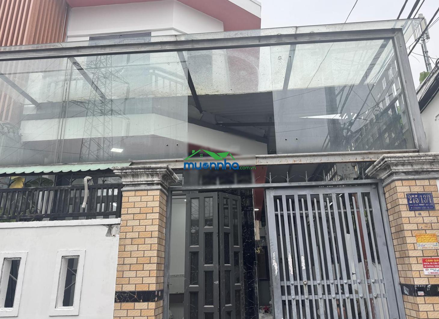 Bán nr hà huy giáp, 4,3 tỷ, 77m2, 3pn, 3wc, mặt tiền rộng 5m, ngõ ô tô vào