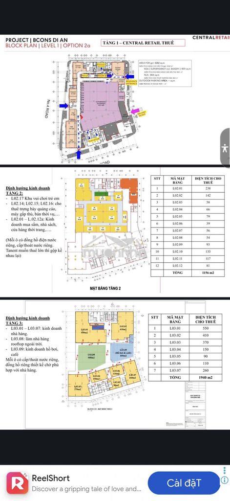 100m - 200m - 500m - 1000m trung tâm thương mại tòa nhà bcons  - 3