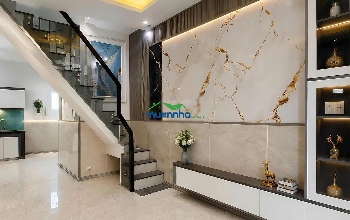 Bán nhà mới xây 62m2 ngay giáo xứ chợ cầu, nguyễn văn quá q12 vào 500m - 2