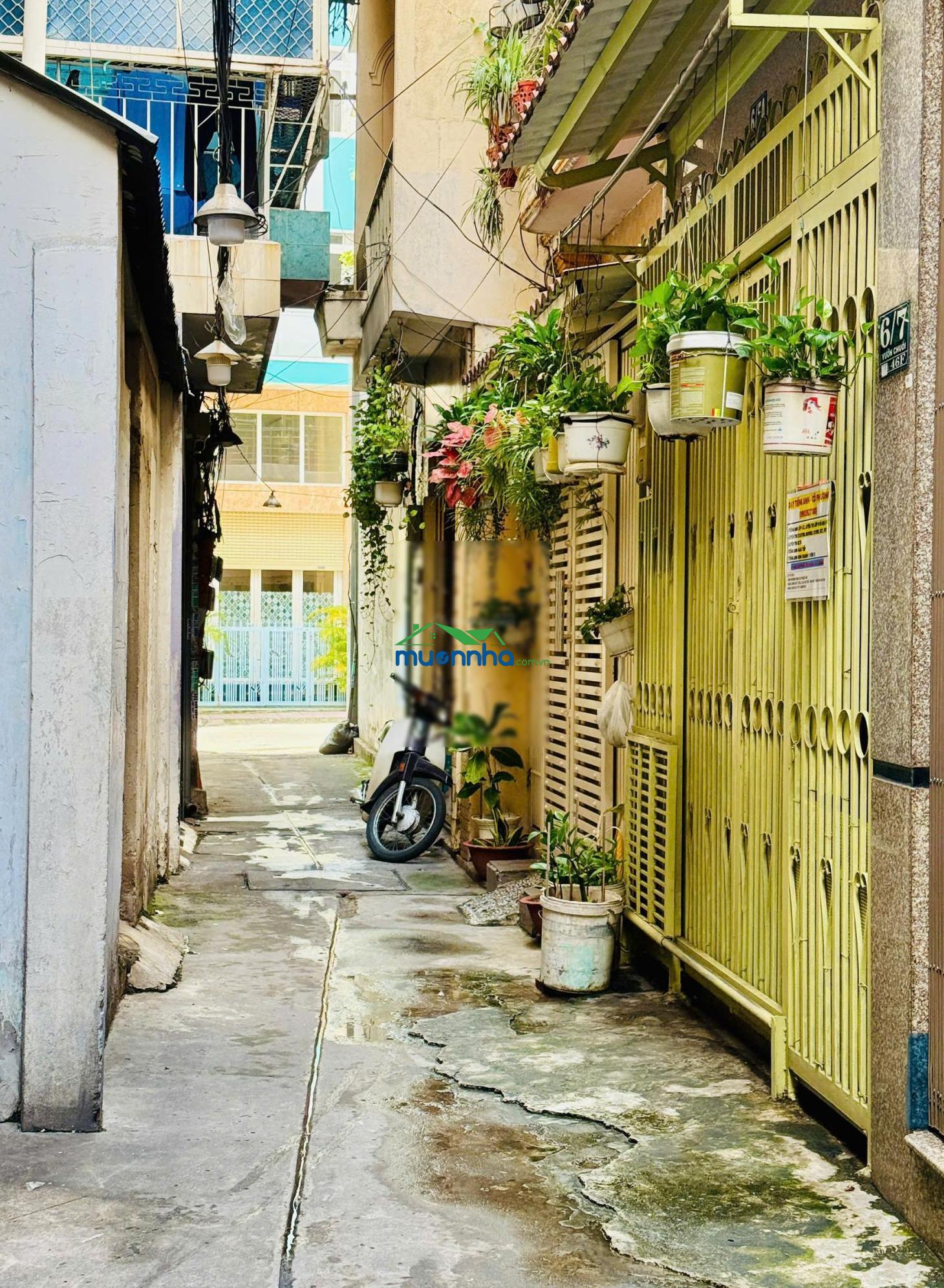 Giảm 200 triệu bán nhà hẻm đẹp - đường vườn chuối, phường 4, quận 3