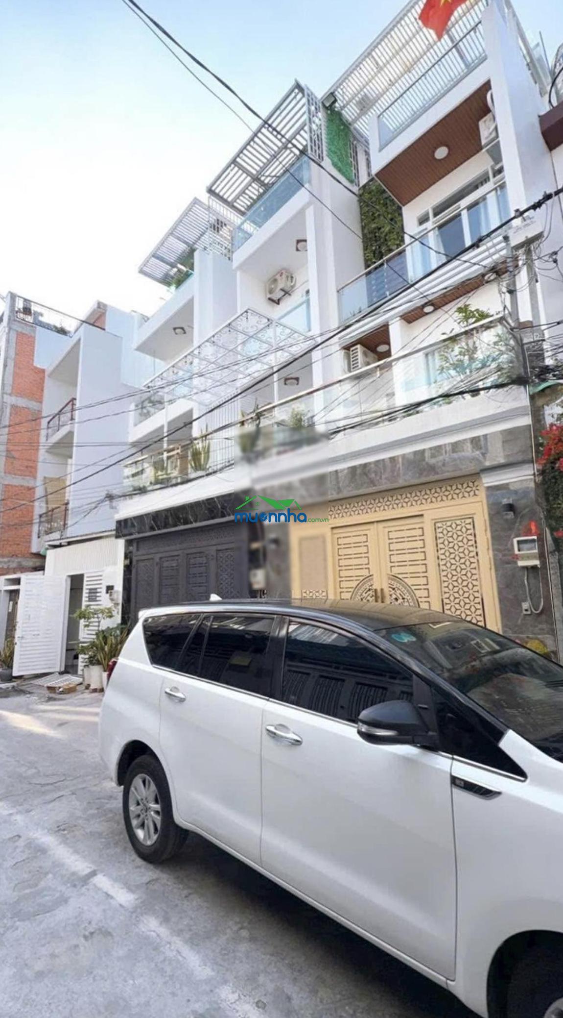 Chủ định cư 7,5 tỷ giảm 6,8 tỷ, 4 tầng, hẻm 6m thông, 65m² (4,2 * 15m), sát trường chinh - 2