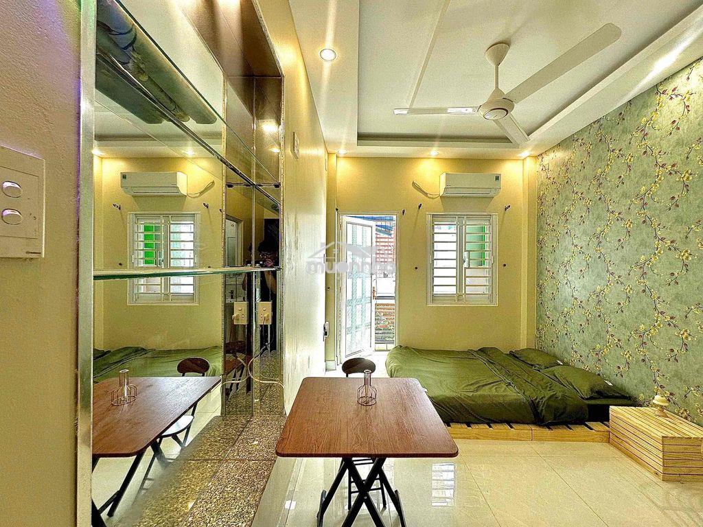 Cho thuê căn hộ bancol tách bếp full nt rộng 25m2 ngay chợ bàn cờ q3 - 3