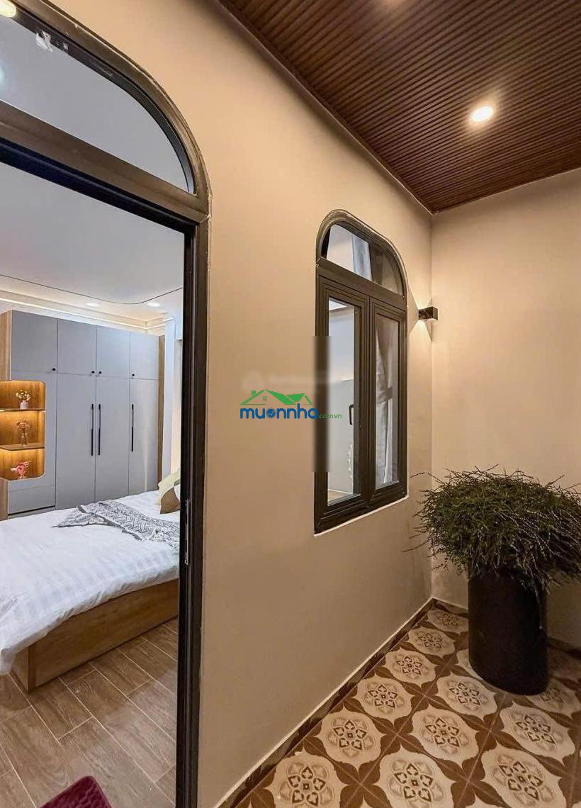 Chỉ 6 tỷ nhà đẹp 60m2 ngay phan văn hân - chợ thị nghè, sát quận 1! dt thực tế 60m, ngang 4,2m - 4