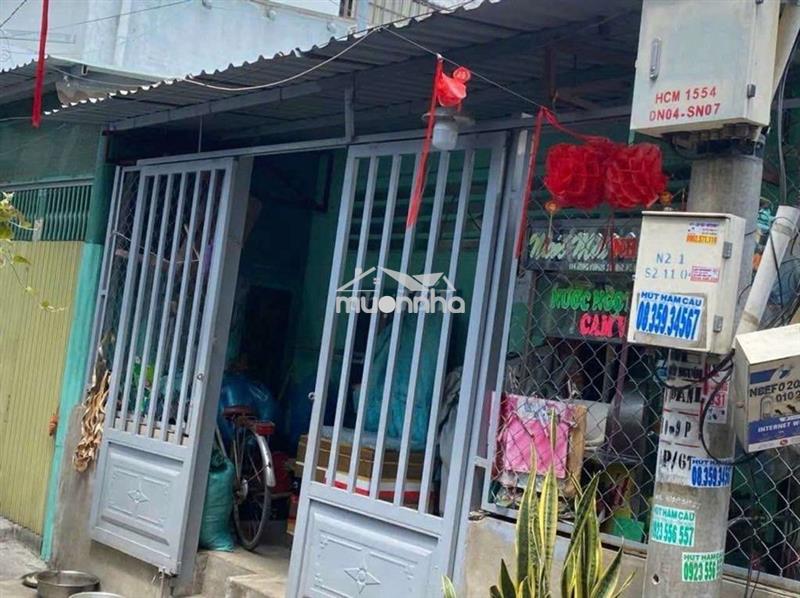 Bán nhà cấp 4 81,4m2 ngang to 7,5m hẻm 2129 huỳnh tấn phát sổ hồng