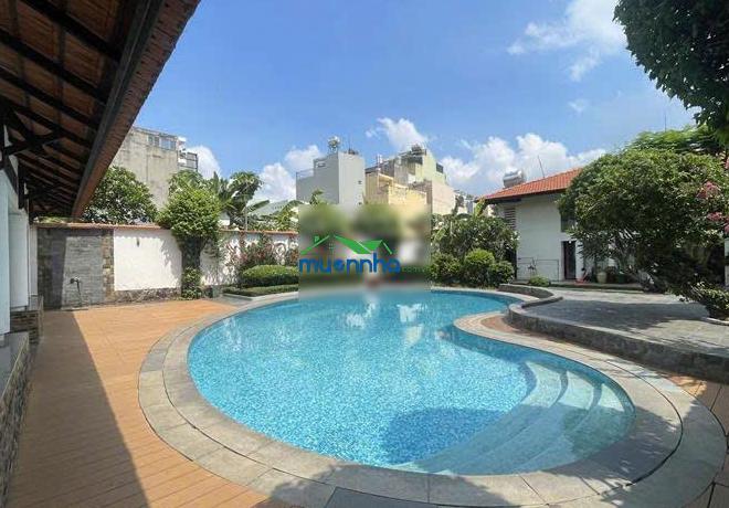 Bán nhà có hồ bơi diện tích khủng ngay dương quảng hàm gò vấp, giá chỉ: 28 tỷ, dtcn 300m2 - 2