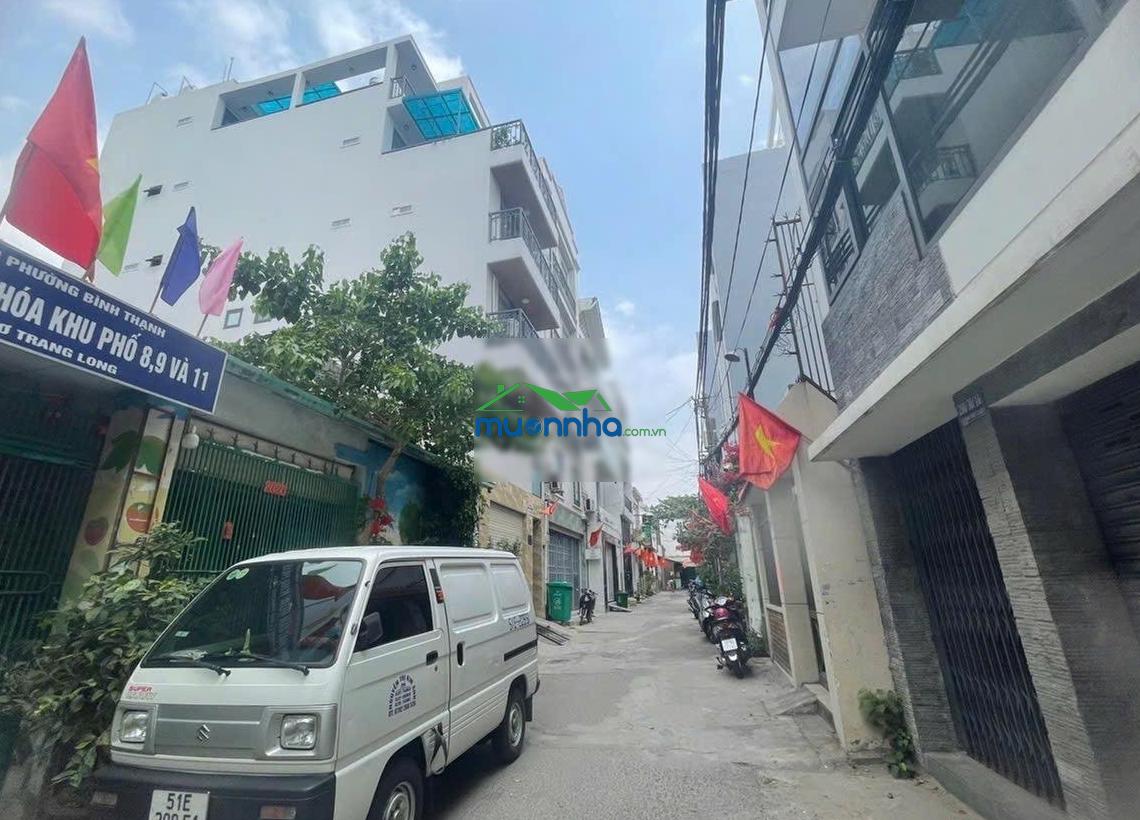 Chủ gấp bán. chdv bình thạnh: 90m² - 6 tầng: 19 phòng - hẻm xe hơi. giá 17 tỷ tl - 4