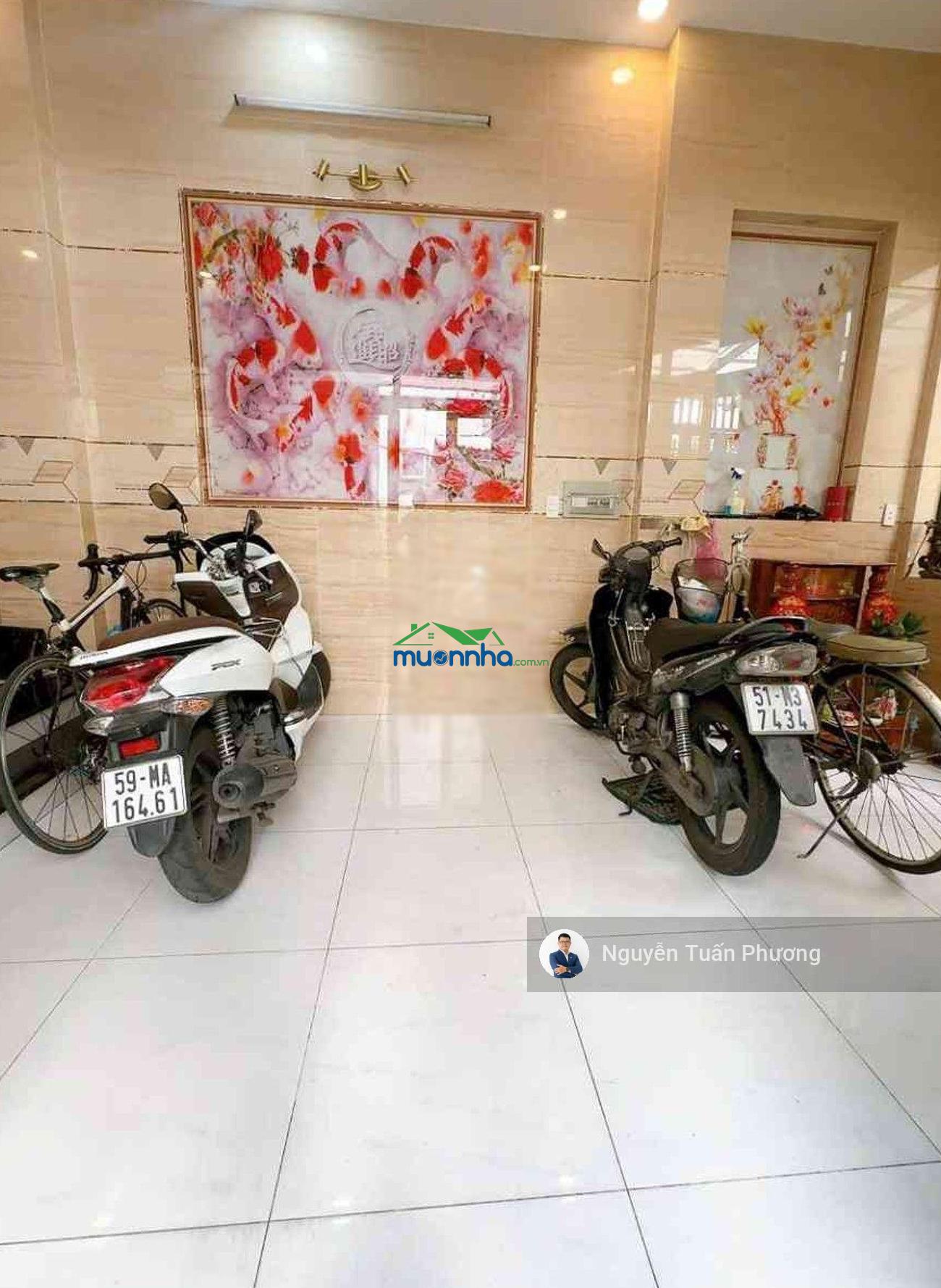 Bán nhà mt hẻm 10m - 150m² - 3 tầng đúc - hẻm 118 phan huy ích - ngay chợ bảo ngọc tú - 2