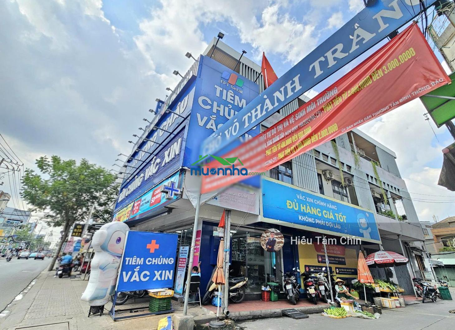 Vị trí đắc địa, mtkd chợ võ thành trang, 60.5m2, 4 tầng, sổ 2026 - 2