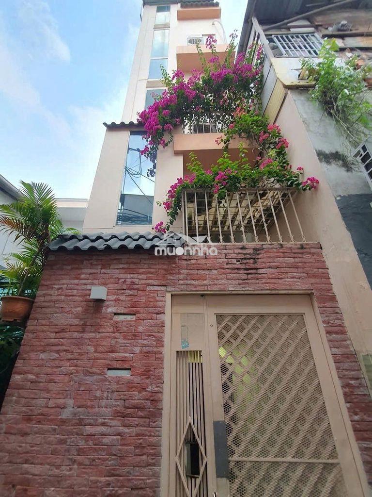 Tôn đản q4- 5 tầng có hầm- 40m2- cho thuê 20tr/th full nội thất