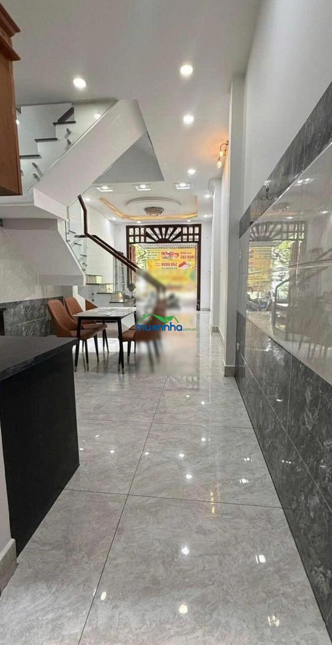 Hạ sốc 130 triệu - nhà 4 tầng btct kiên cố có sân thượng - cửa toàn gỗ gõ đỏ-hẻm 6m xe tải quay đầu - 3