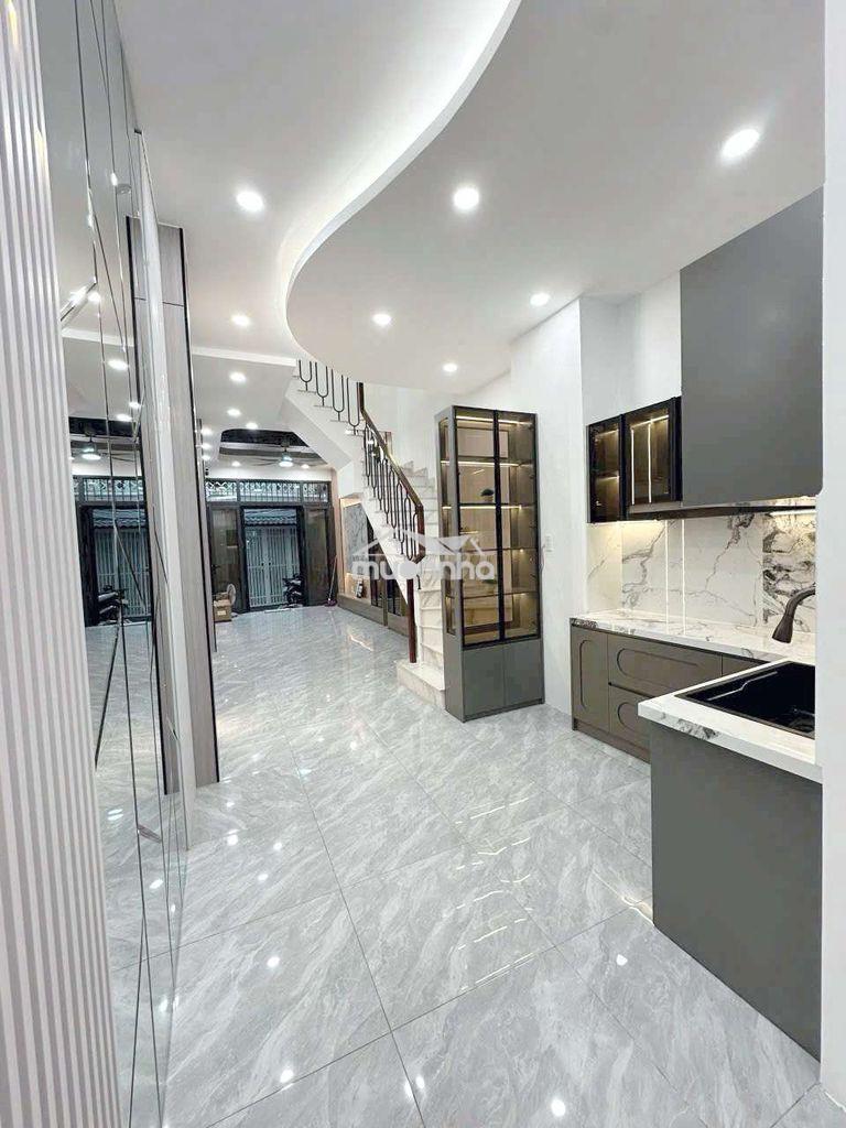 Bán nhà mới đẹp hẻm rộng âu dương lân p3,q8 - 2