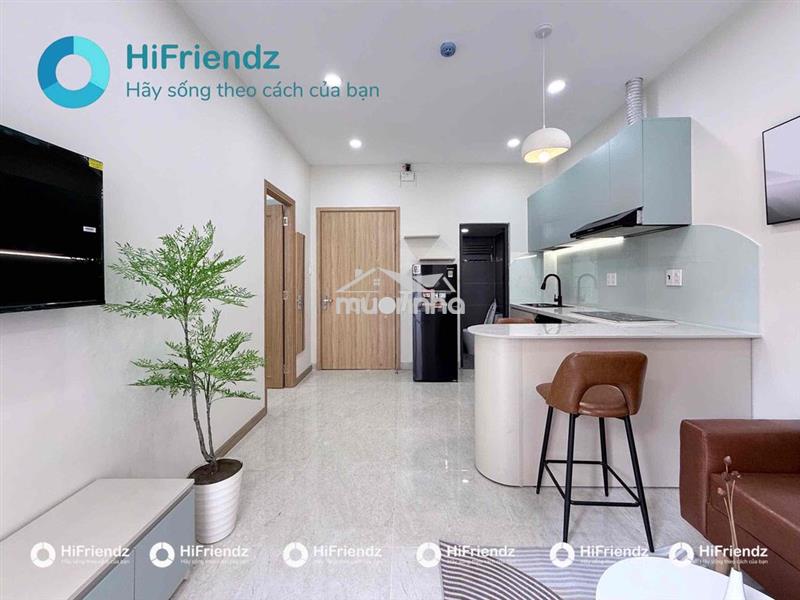 Căn hộ cao cấp 1 phòng ngủ đầu gò vấp