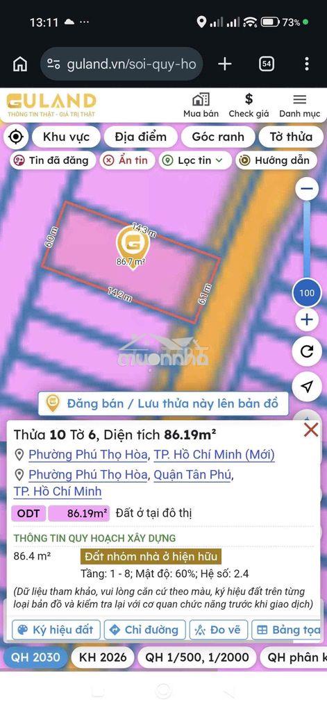 Nhà phố quận tân phú( cũ) cần bán hẻm xe hơi vườn lài - 3