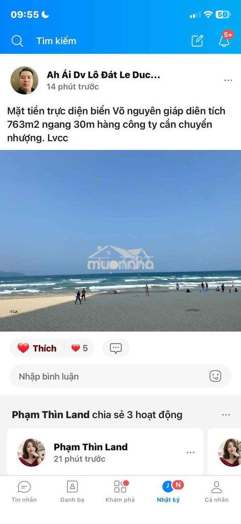 Bán nhà tv 2 -dd công viên-các biển 200m