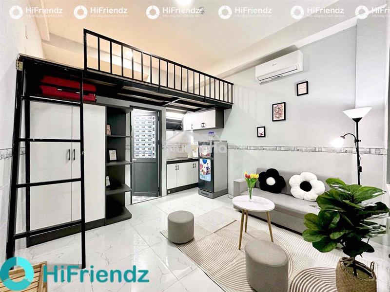 Cho thuê phòng có gác rộng rãi full nội thất -  gần đại học văn hiến