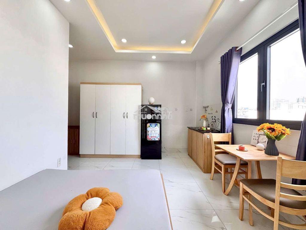 Phòng trọ studio full nội thất ngay đh văn hiến - 2