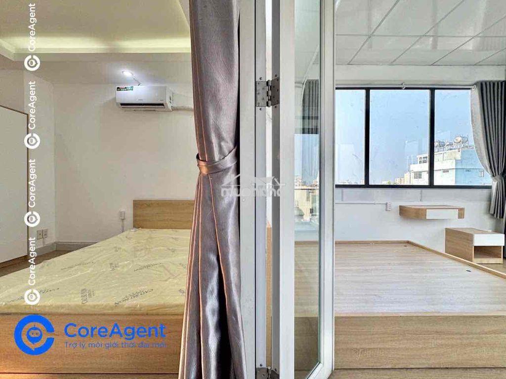 Căn hộ cho thuê 2pn tách bếp full nt có bancol free xe gần đầm sen,q11 - 2