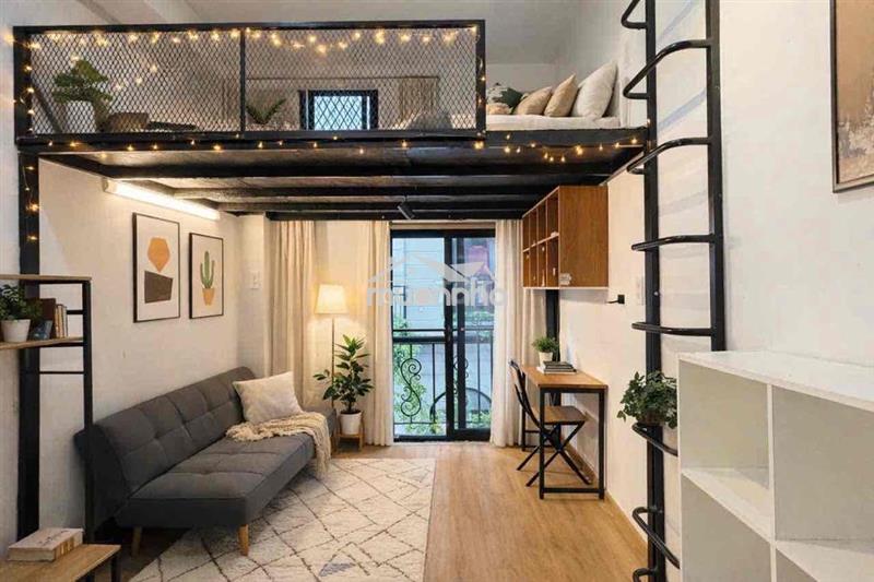 Thuê phòng duplex có thang máy quận 1 gần chợ thái bình