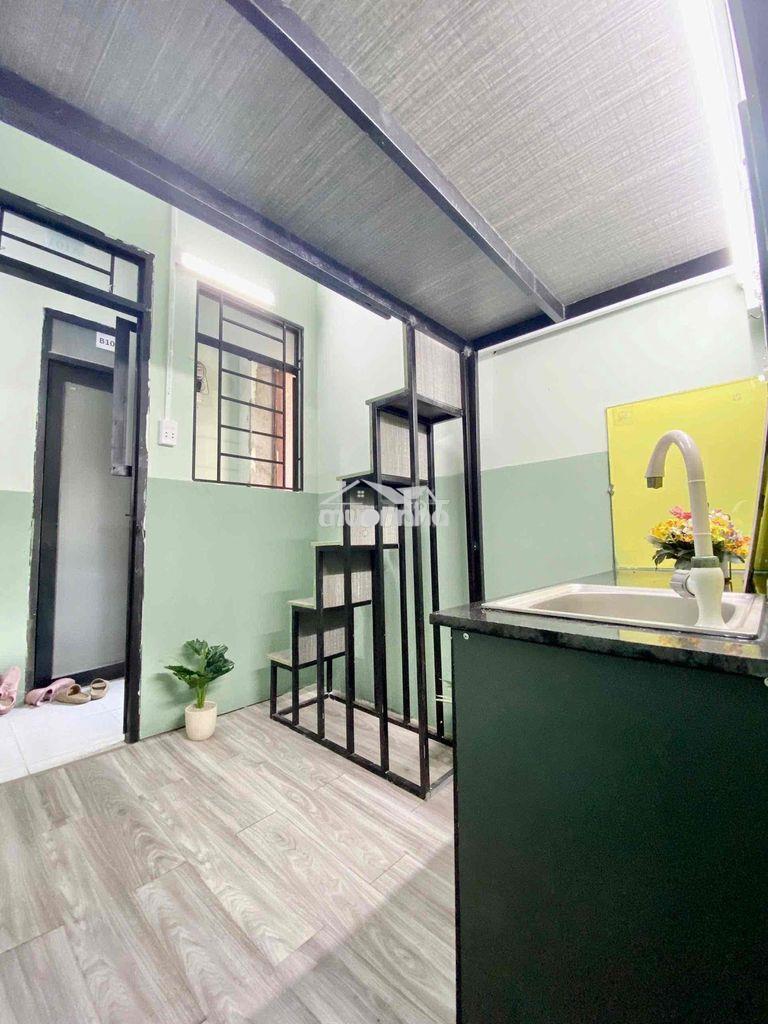 Phòng trọ giá rẻ _ gác cao 2m_ siêu thoáng mát ngay emart phan huy ich - 3