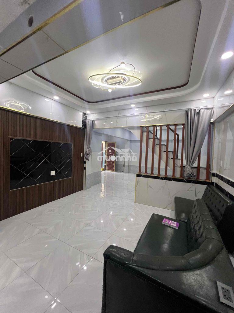 Cho thuê nhà đường đồng đen 6,5x10 trệt lầu 2pn