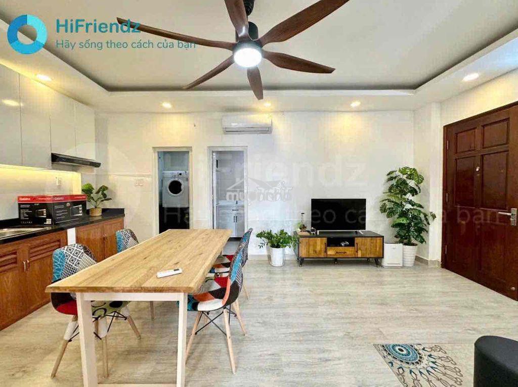 Căn hộ 2pn full nội thất  - thiết kế hiện đại - đường trần não - 2