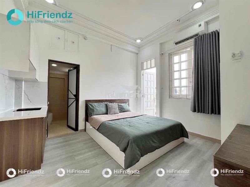 🏡New 100% studio bancol đón nắng, gần chợ bàn cờ q3, xe hơi tận cửa