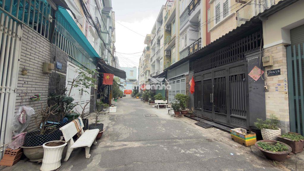 Cho thuê nhà hẻm ô tô 230 mã lò, quận bình tân, 4.3x12m, 3 tầng, 4 pn - 3