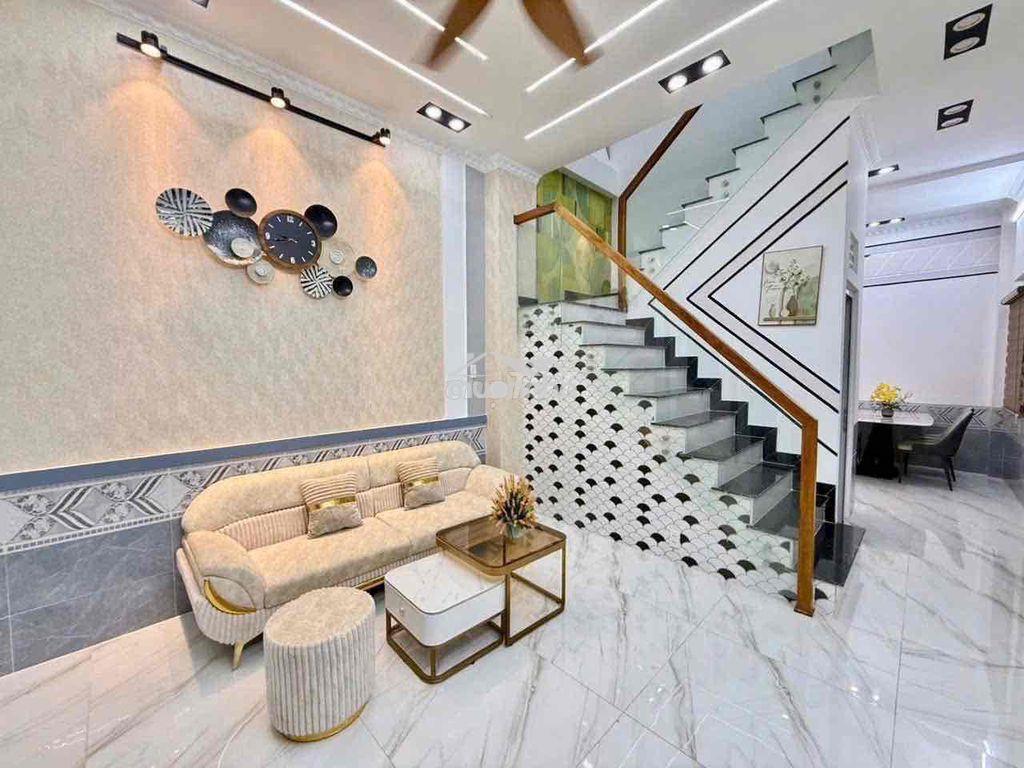 Cho thuê nhà mới đẹp có nội thất hẻm đường trần nam phú - 3