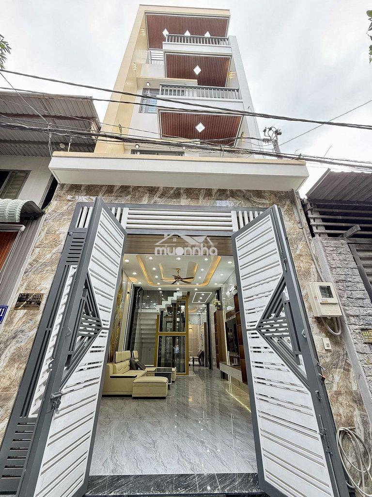 Siêu phẩm 3 tầng có thang máy hẻm nhựa 6m thông lê văn khương - 2