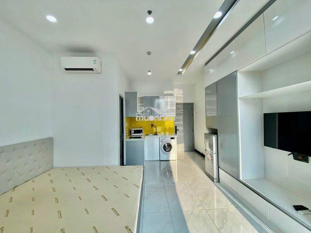 Studio ban công máy giặt riêng tại hoàng văn thụ 35m2, view thành phố - 4