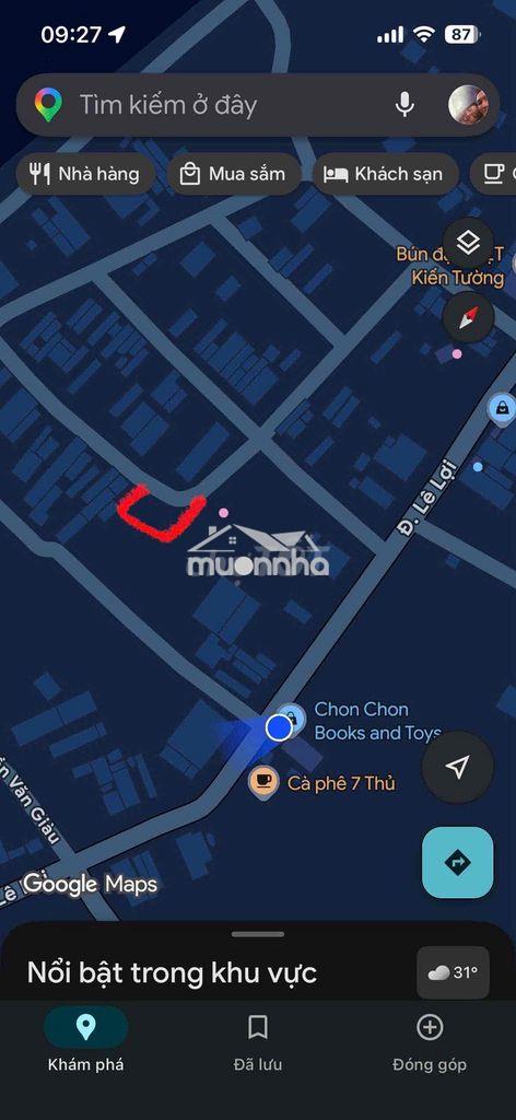 Cần bán 2179 m2 đất lúa . trung tâm thị xã kiến tường , long an