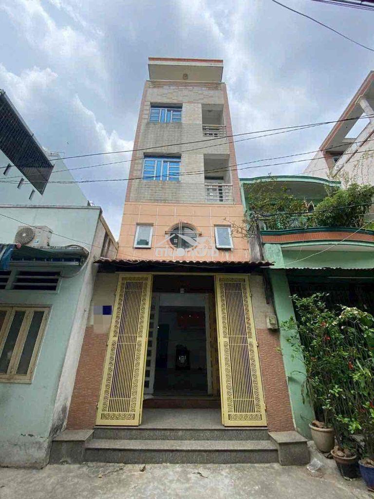 Cho thuê nhà hẻm 4m võ văn kiệt q6