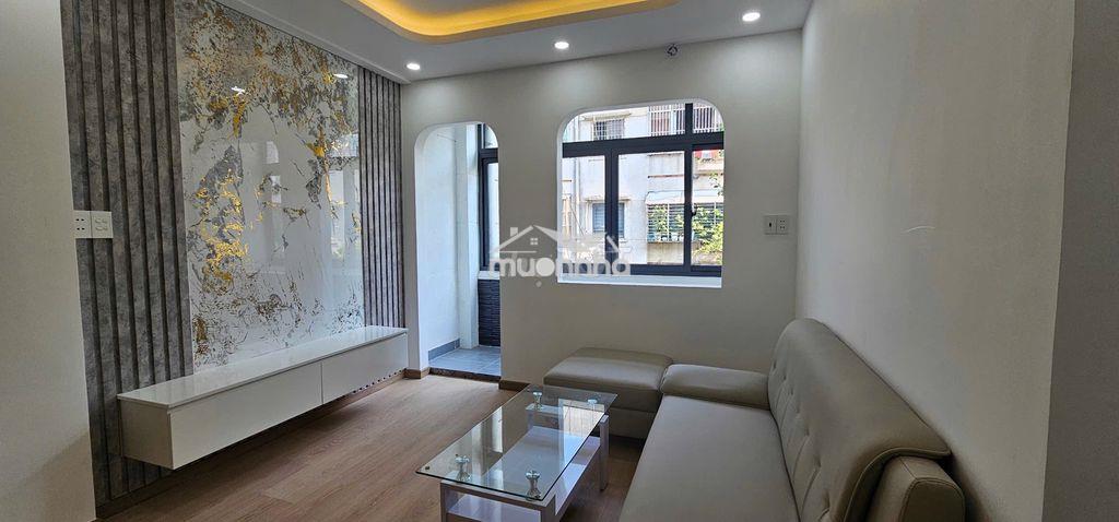 Bán căn 2pn 60m2 c.cư miếu nỗi 5tầng 54 vũ huy tấn p3 bt full nội thất - 2