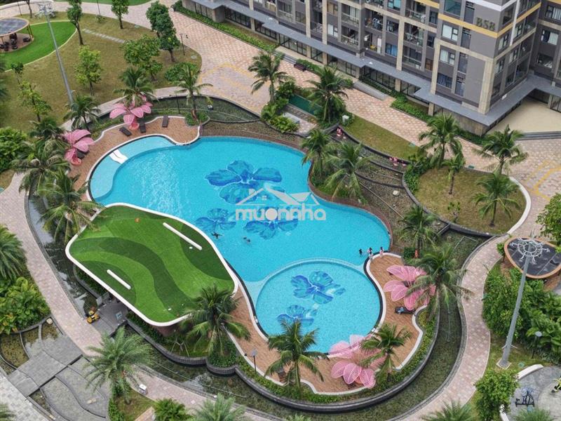 Cđt bán căn 2pn|2vs - 59m2 - ký trực tiếp cđt , view nội khu hồ bơi