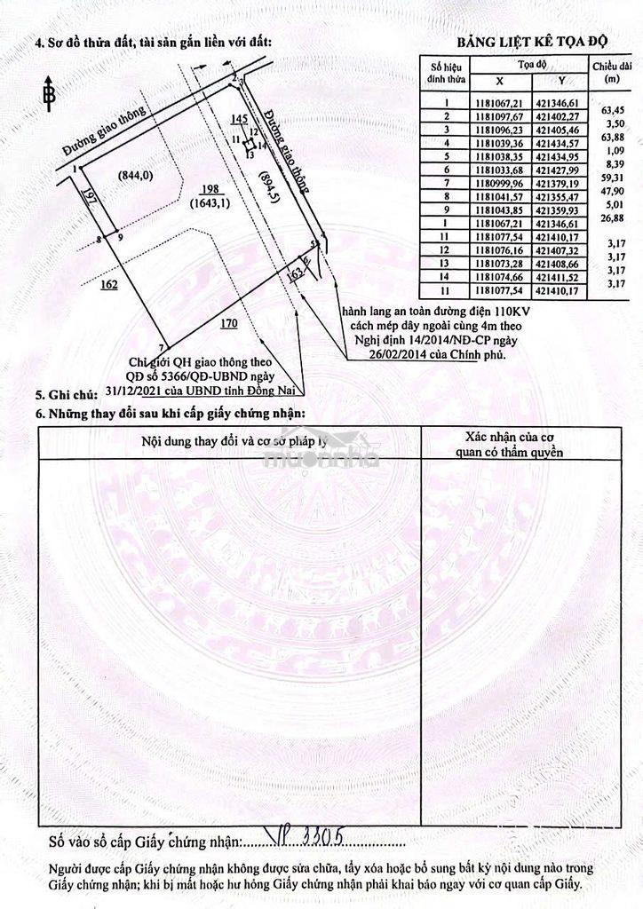 Lô đất đẹp 4.762m2 - 2